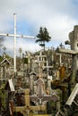 The Hill of Crosses in Lithuania Royalty Free Stock Photo