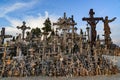 The hill of crosses, lithuania, europe Royalty Free Stock Photo