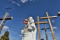 Hill of the Crosses, Lithuania Royalty Free Stock Photo