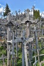 Hill of the Crosses, Lithuania Royalty Free Stock Photo