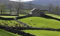 Hill Farm in North Yorkshire - England Royalty Free Stock Photo