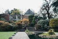 The Hill Garden and Pergola in Golders Green, London, UK