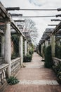 The Hill Garden and Pergola in Golders Green, London, UK