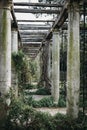 The Hill Garden and Pergola in Golders Green, London, UK