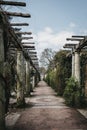 The Hill Garden and Pergola in Golders Green, London, UK