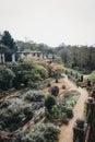 The Hill Garden and Pergola in Golders Green, London, UK