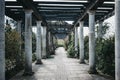 The Hill Garden and Pergola in Golders Green, London, UK