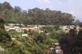 Hill houses landscape Royalty Free Stock Photo