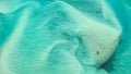 Hill Inlet abstract aerial on Whitehaven Beach Royalty Free Stock Photo