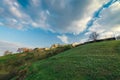 Hill near the Dnieper Royalty Free Stock Photo