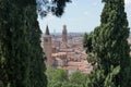 Verona viewed from castel san pietra