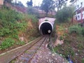 Hill queen railway tunnel at solan hp