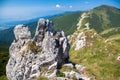 Hill in range Mala Fatra, Slovakia Royalty Free Stock Photo