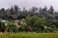 Hill residences in the kodaikanal tour place. Royalty Free Stock Photo