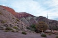 Hill of Seven Colors Cerro de los siete colores at Purmamarca town - Purmamarca, Jujuy, Argentina Royalty Free Stock Photo