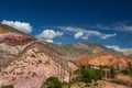 The Hill of Seven Colors. Colorful mountains in Purmamarca, Jujuy, Argentina.