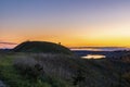 Hill at sunset. SeredÃÂ¾ius. Lithuania