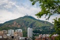 Hill of Three Crosses Cerro de Las Tres Cruces and Cali city view - Cali, Colombia Royalty Free Stock Photo