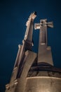 Hill of Three Crosses, Vilnius. Royalty Free Stock Photo