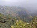 Hill top view of kura range