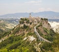 Hill Town Of Civita in Umbria Royalty Free Stock Photo