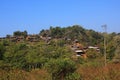 Hill tribe village on the way Royalty Free Stock Photo