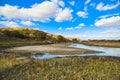 Hill under the blue sky Royalty Free Stock Photo