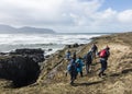 Hill Walking on the Wild Atlantic Way in Ireland