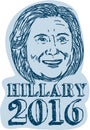 Hillary Clinton President 2016 Drawing