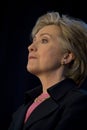 Hillary Clinton Rally Royalty Free Stock Photo