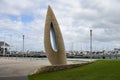 Hillarys Boat Harbour Public Artwork monument made by Jahne Rees