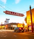 Hillcrest sign, San Diego California.