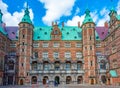 Hillerod, Denmark, June 21, 2022: Frederiksborg Slot palace in D Royalty Free Stock Photo