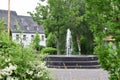 Hillesheim, Germany - 06 15 2023: Fountain in town