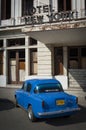 Hillman Car in front of Hotel New York, Havana