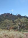 Hills of  Cloncurry Dam Royalty Free Stock Photo