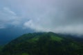 Hills and clouds