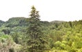 Hills Landscape in Villa General Belgrano, Cordoba Royalty Free Stock Photo