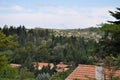 Hills Landscape in Villa General Belgrano, Cordoba Royalty Free Stock Photo