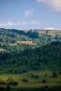 Hills in light and shadow Royalty Free Stock Photo