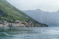 Hills and mountains frame the Bay of Kotor