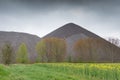 Hills from opencast pit