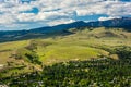 Hills outside of Missoula, seen from Mount Sentinel, in Missoula