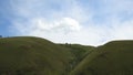 The hills over the valley of Ingoda river. Royalty Free Stock Photo