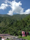 Hills of uttarakhand garhwal Green blue sky