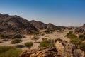 A view of Wadi Massal at the north entrance, Riyadh Province, Saudi Arabia