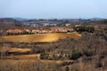 Hills in Winter - Monteriggioni Siena Italy