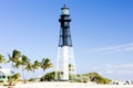 Hillsboro Lighthouse, Pompano Beach, Florida, USA Royalty Free Stock Photo