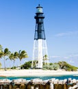 Hillsboro Lighthouse, Pompano Beach, Florida, USA Royalty Free Stock Photo