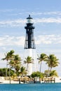 Hillsboro Lighthouse, Pompano Beach, Florida, USA Royalty Free Stock Photo